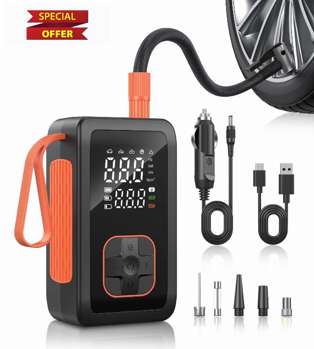 Tire Inflator Portable Air Compressor