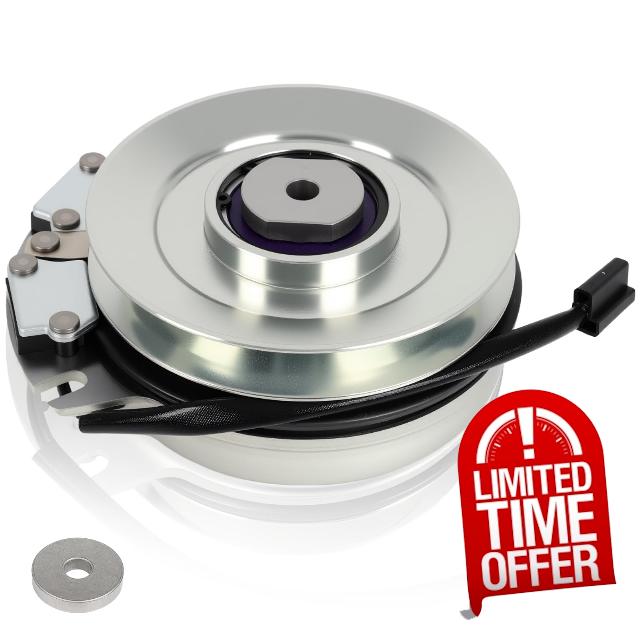 Electric PTO Clutch for Warner Ferris Husqvarna 5218-220 5218-83 5218-134 5218-221 5100084 5100084S 539105406 Compatible with S125XT S200X Series is 1500Z is 1500ZX Series S150XT S200XT S75XT