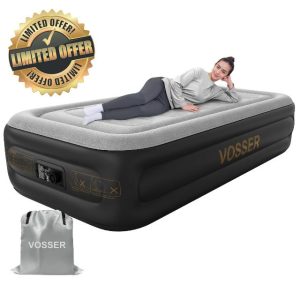 Twin Air Mattress with Built in Pump