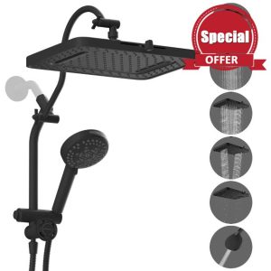 Hibbent Upgraded 13'' Shower Head Combo