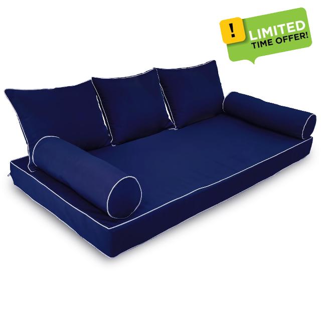 Twin Size Porch Swing Bed Cushion Cover