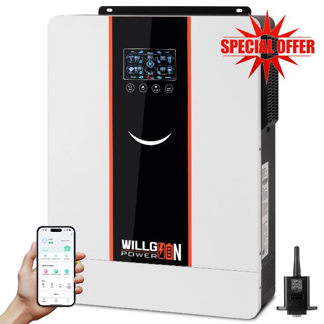 48V 8.2KW All-in-One Solar Inverter Charger
