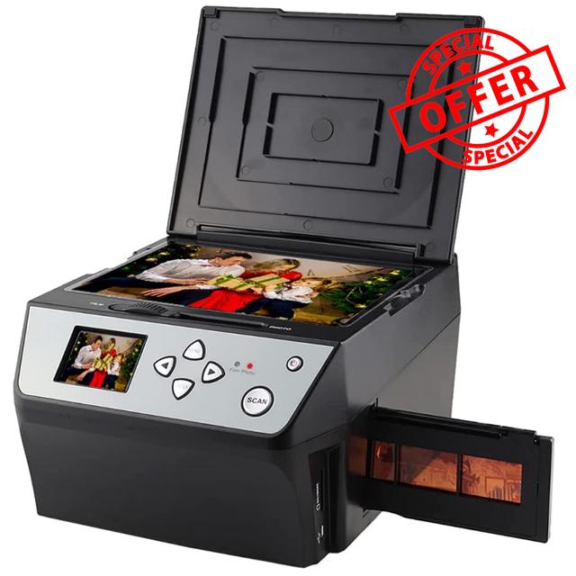 Digital Film & Slide Scanner with 22MP