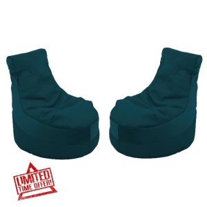 FDP Velvet and Vinyl Trendy Bean Bag