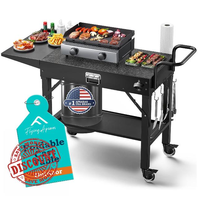 APSARAS Grill Cart for Blackstone Griddle Stand