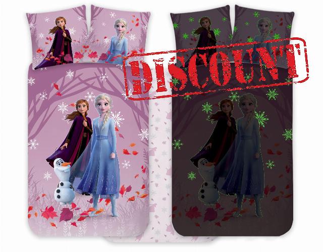 Frozen Elsa & Anna Cot Bedlinen Set 100x140 cm & Pillowcase 40x45 cm
