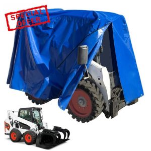 BOBCAT Skid Steer Cover - Heavy-Duty 12oz PVC
