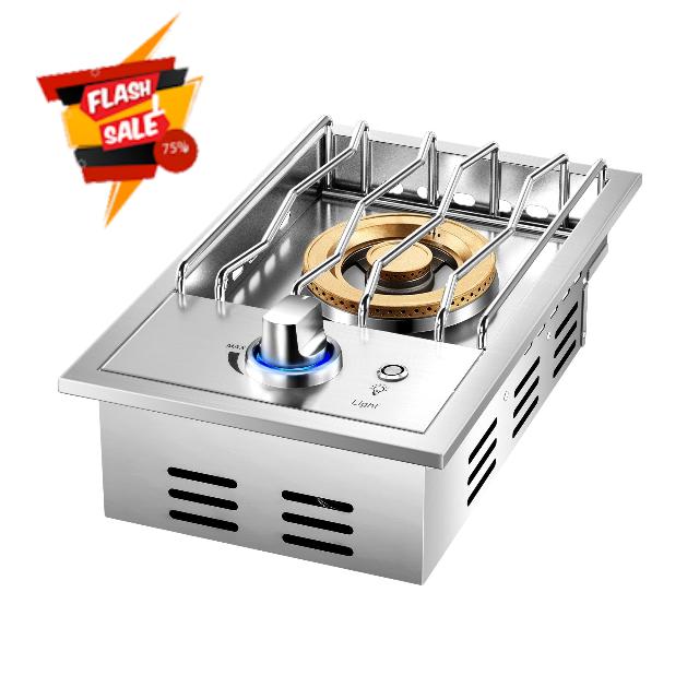 Grilling Side Burners for Outdoor Kitchen