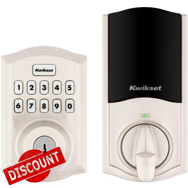 Kwikset HomeConnect 620 Z-Wave Long Range Enabled Keypad Smart Lock with Convenient Keyless Entry