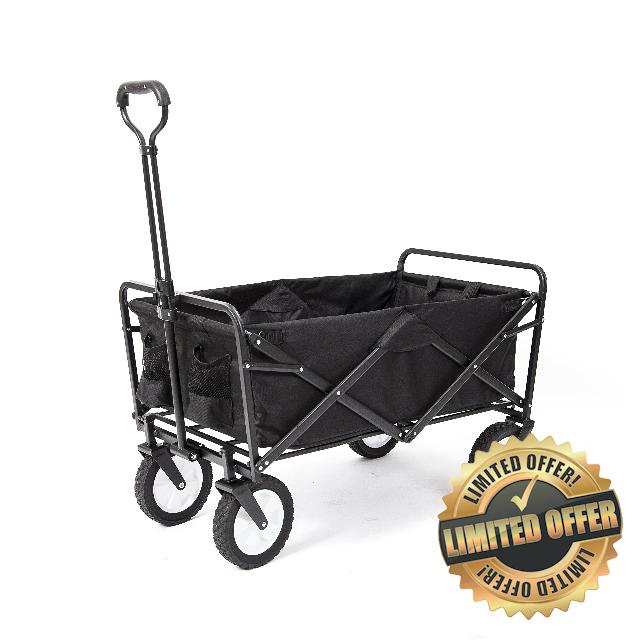 MacSports Collapsible Folding Outdoor Utility Wagon