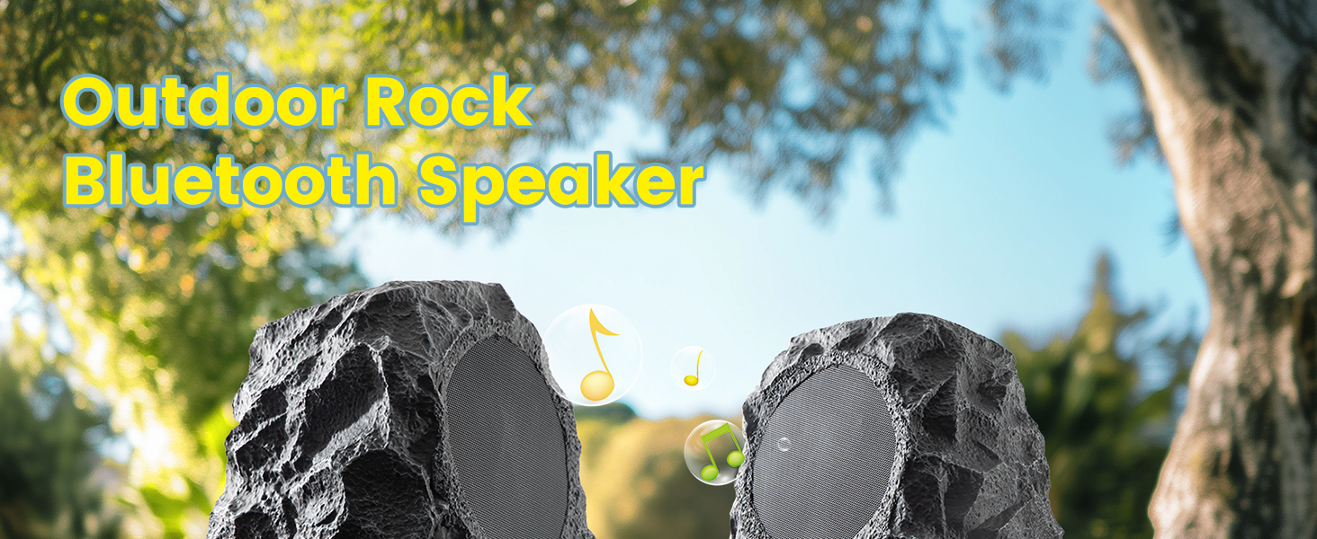outdoor rock bluetooth speaker