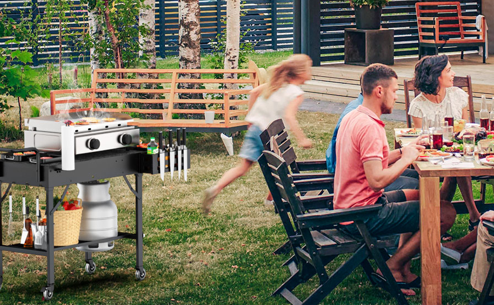 barbecue cart