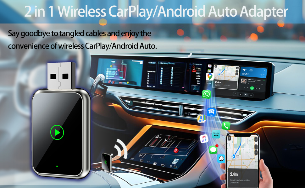 wireless carplay adapter uk