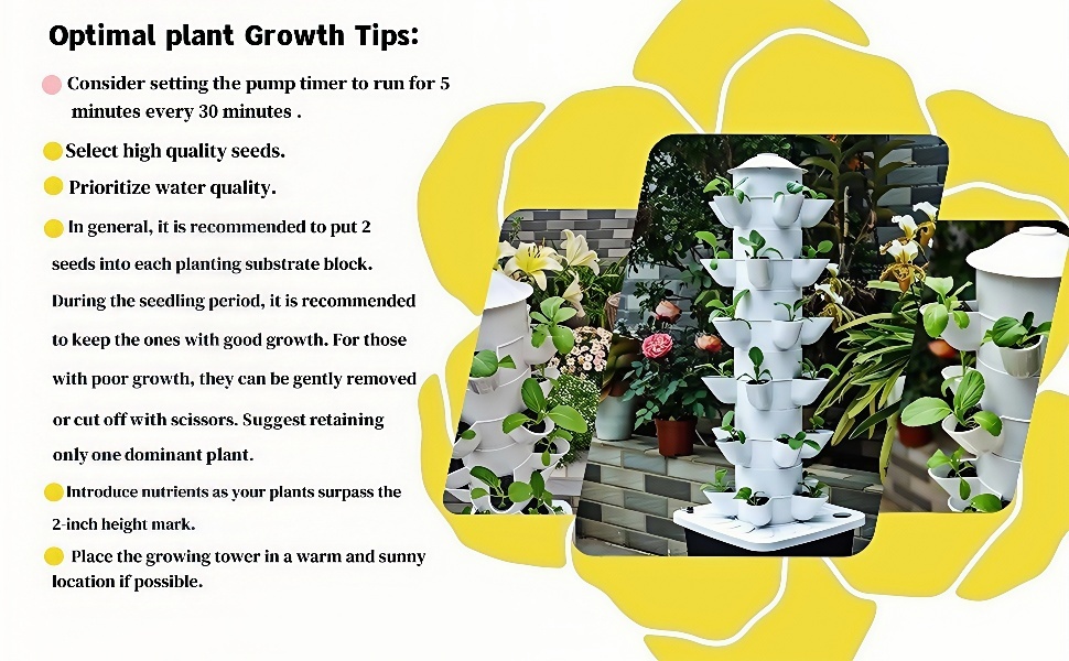 indoor outdoor vertical hydroponic growing system