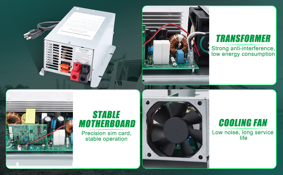 Compatible with WF-9855,WF-9855-AD,WF-9855-LIS & Other WF-9800 Series Power Converter