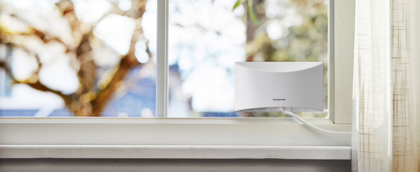 Panasonic HomeHawk Window Home Security Outdoor Color Night Vision Wide Angle HD Camera KX-HNC500