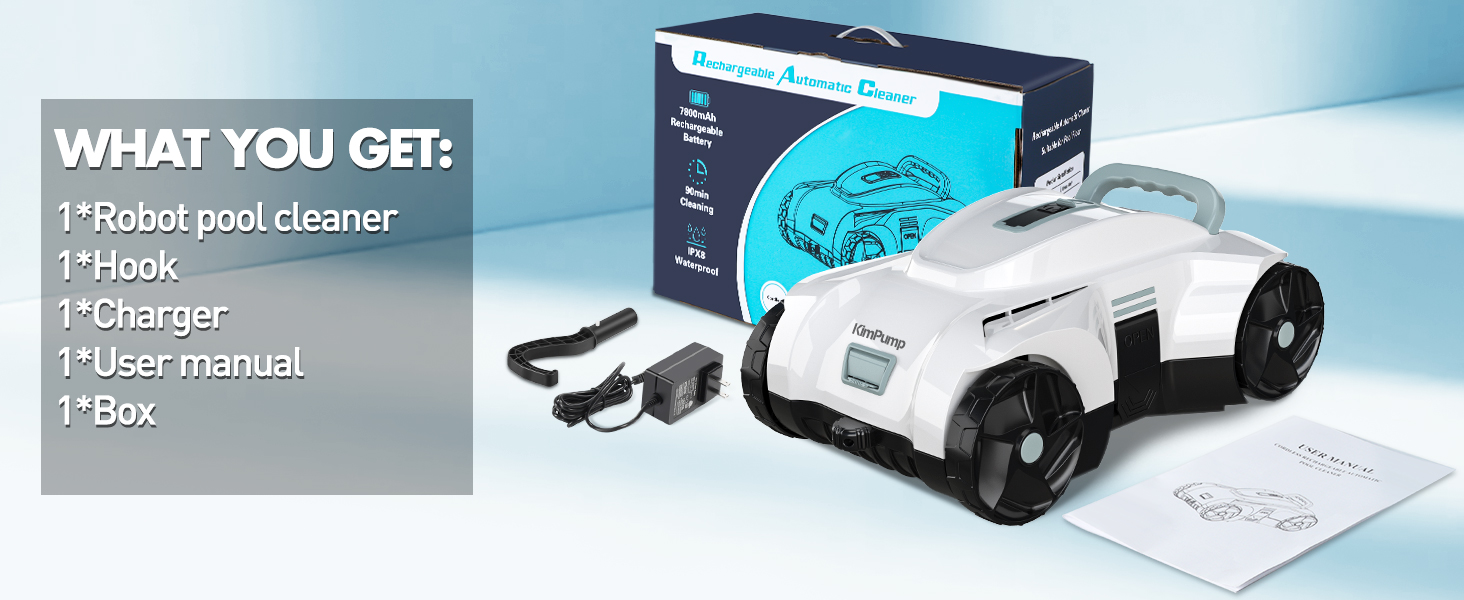 rechargeable pool cleaner