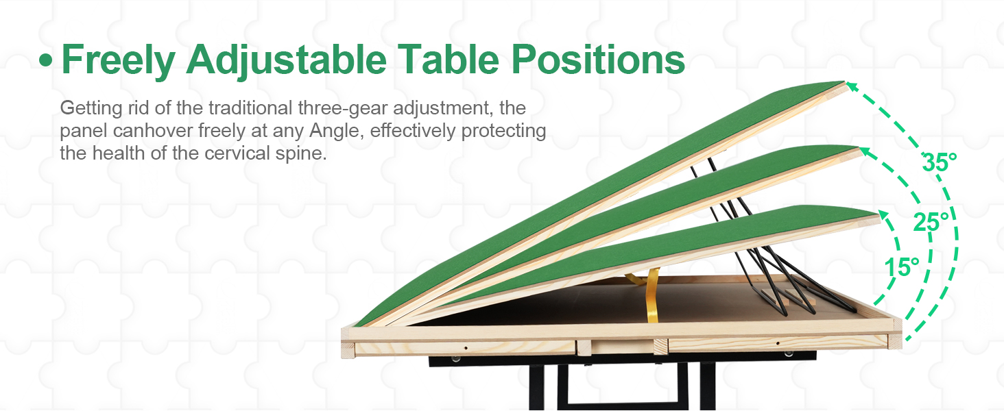 jigsaw puzzle table