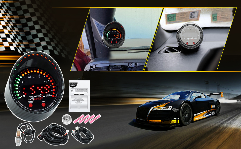 52mm wideband air fuel gauge