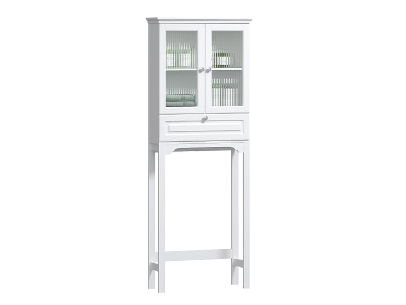 over the toilet storage shelf