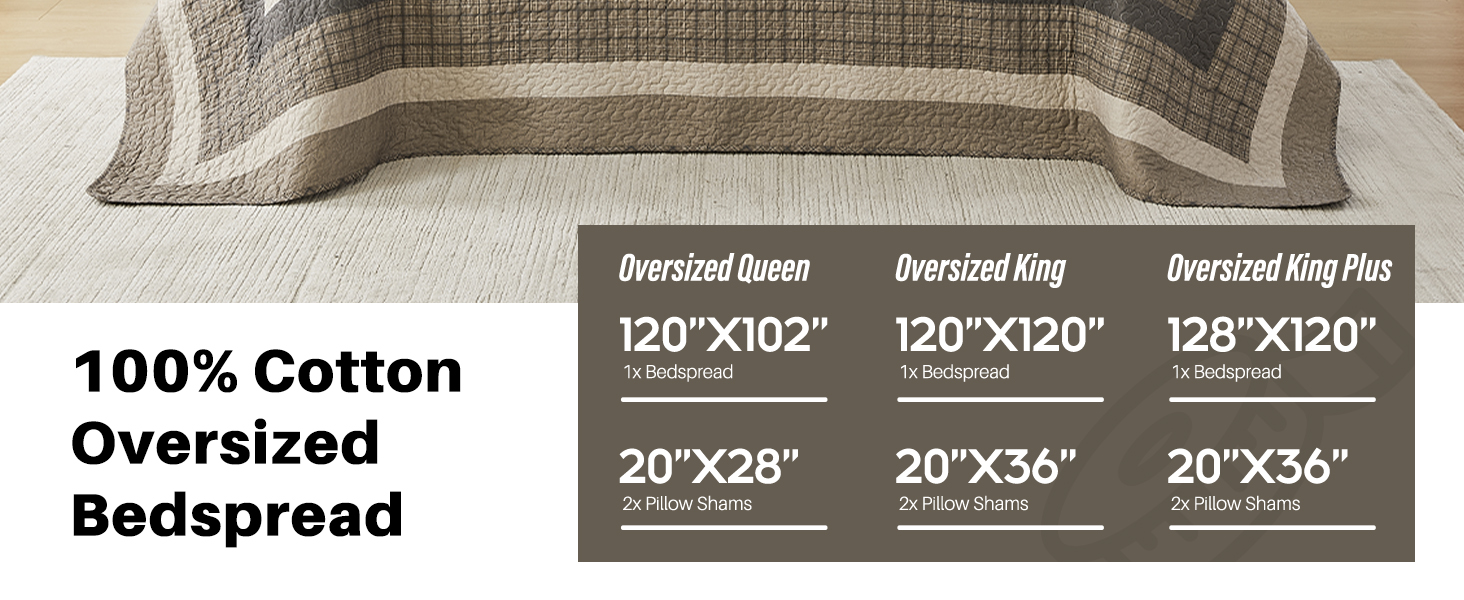 extra large king bedspreads