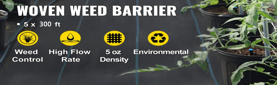 Woven Weed Barrier Fabric 10
