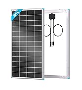 Renogy 16BB N-Type 175 Watt Solar Panel, 12V 175W Solar Panel 25% High-Efficiency, PV Module Powe...