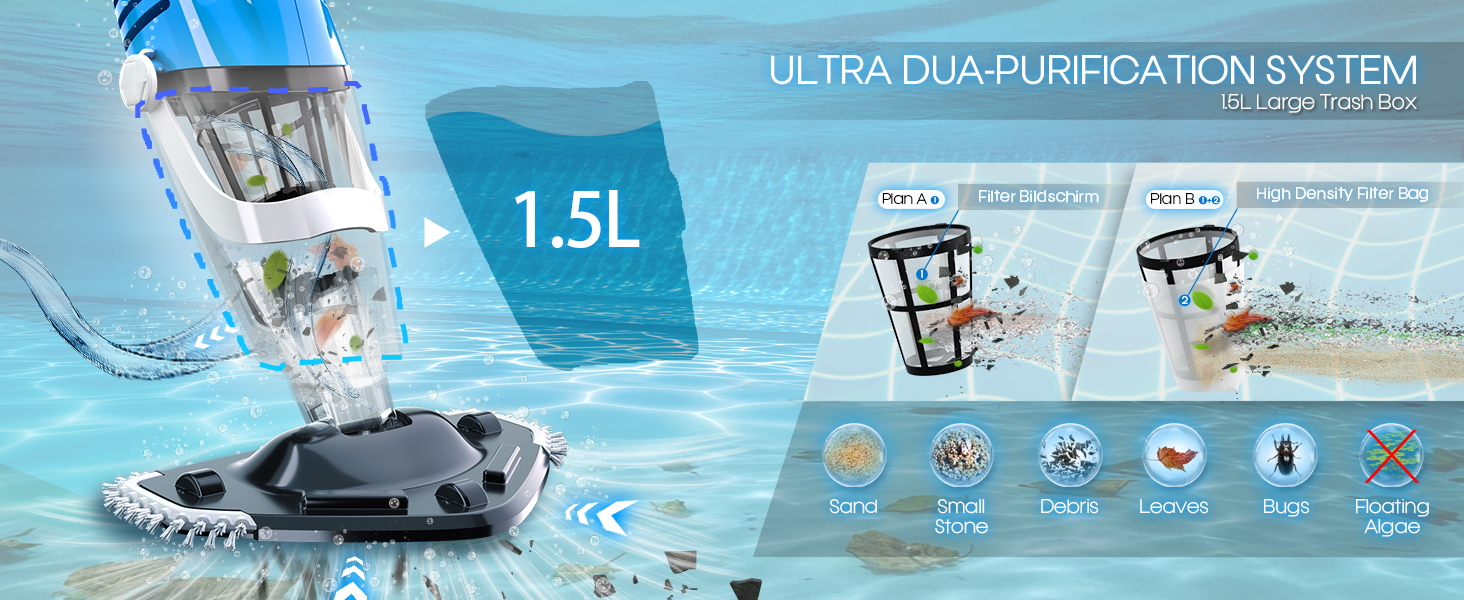Cordless Handheld Pool Vacuum