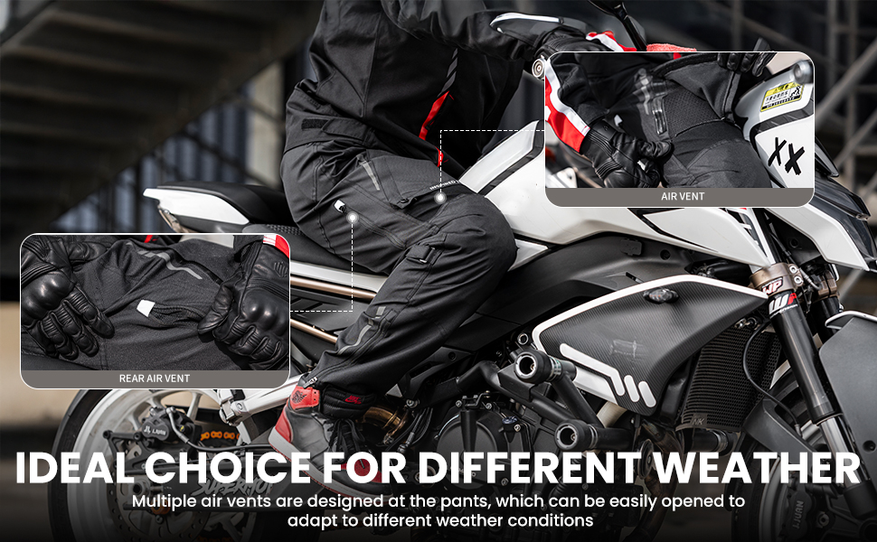 CE armor motorcycle pants