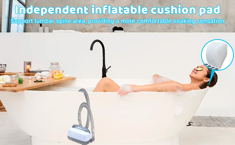 Portable Spa Bubble Bath Massager