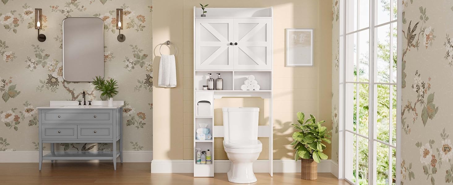 Over the Toilet Storage Cabinet