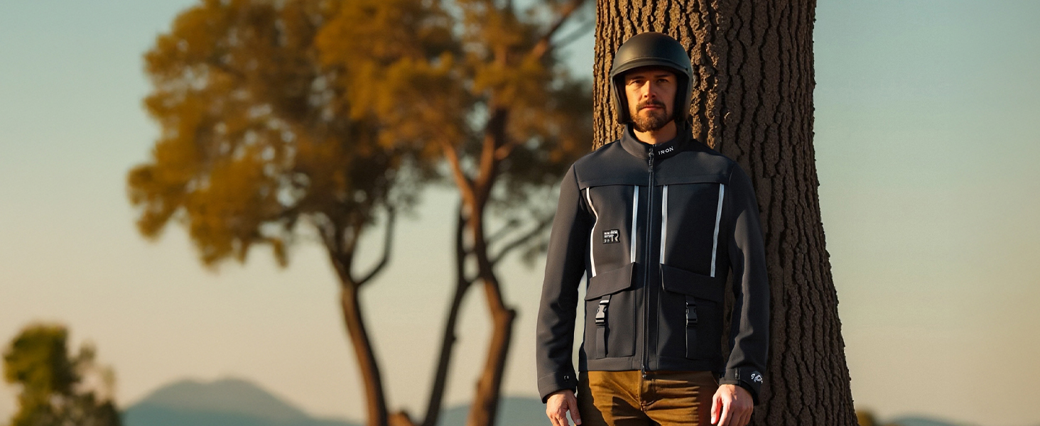 Motorcycle jacket for men