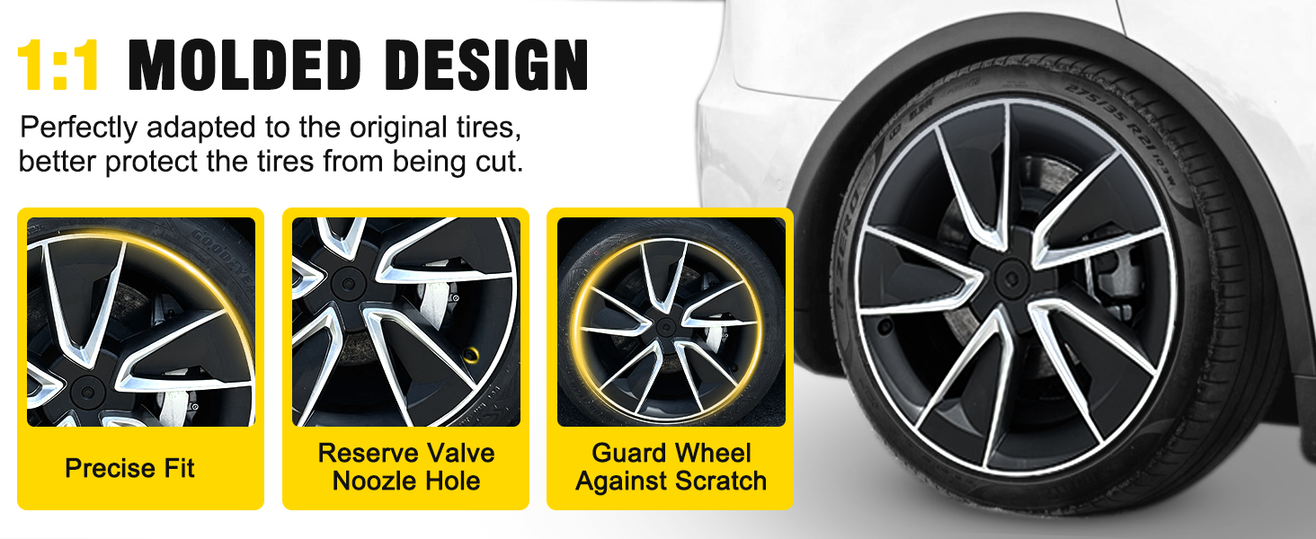 Upgraded 2025 Model Y Juniper Wheel Covers for Tesla Accessories 2025