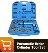 Petrol & Diesel Engine Compression and Leakage Test Kit – 47PCS Comprehensive Pressure Gauge Tool...