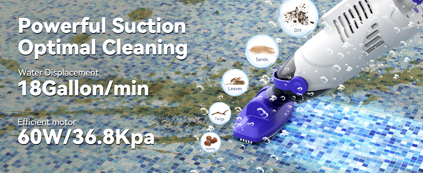 cordless pool vacuum for above ground pools