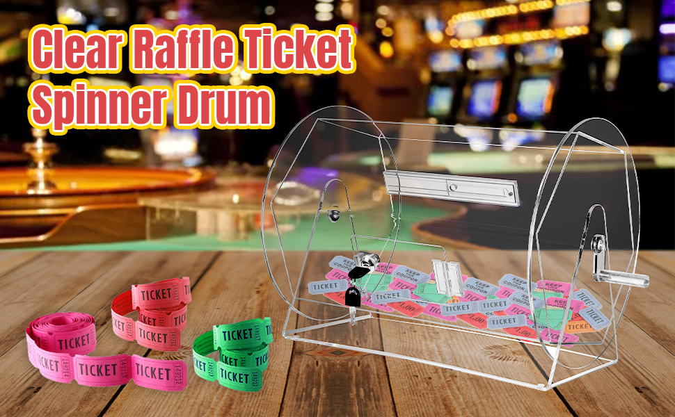 raffle ticket spinner