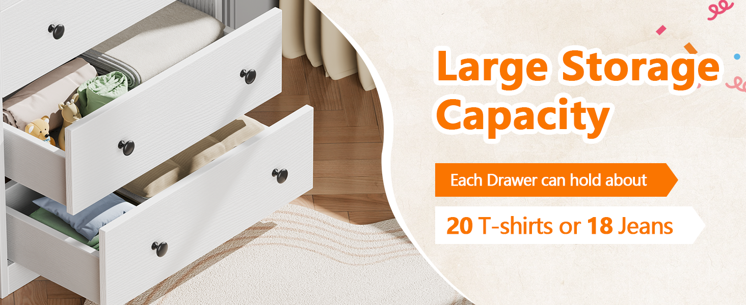 4 drawer dresser