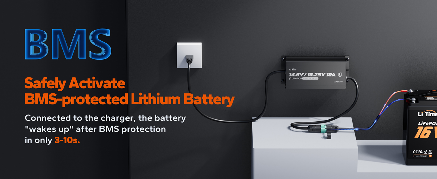 10A Mountable Lithium Battery Charger