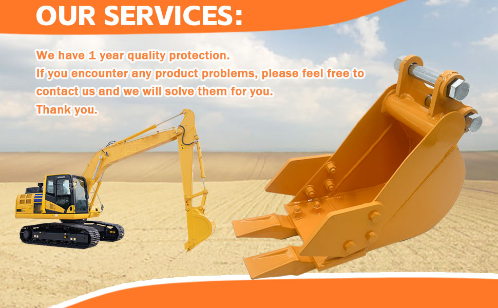 200mm 7.87'' Yellow Narrow Digging Bucket Mini Excavators Digger Attachments Narrow Trench Bucket
