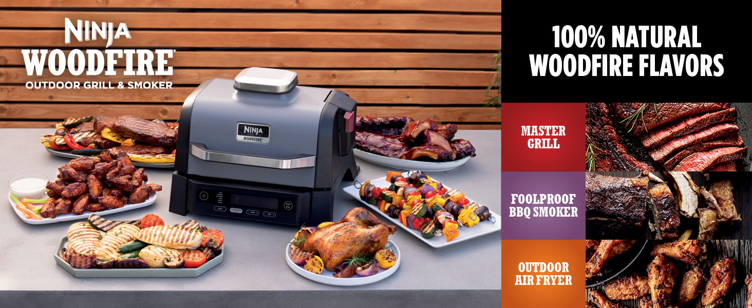 Ninja Woodfire Outdoor Grill & Smoker