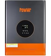 Split-Phase Solar Inverter 10000W 48V to 120V/240V, UL1741 Power Inverter Built-in 2x100A MPPT Co...