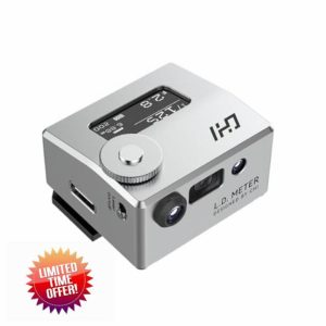 L.D. Light Meter Pro - Precise Lighting and Laser Distance Measure for Leica and Vintage Camera Film Photography (Silver)