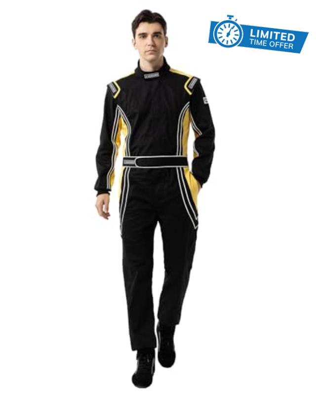 J-RACING Racing Suit Karting Suit/Race/Rally Go Kart Auto Racing Fire SFI 3.2A/1