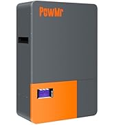 PowMr 12V 100Ah LiFePO4 Lithium Battery, 100Ah RV Battery Built-in 100A BMS with Max.1280Wh Energ...