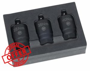 Lisle 60740 Torque Adapter Set
