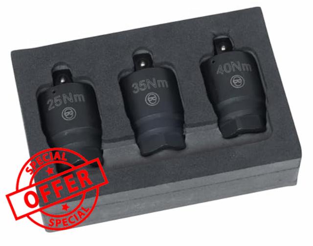 Lisle 60740 Torque Adapter Set