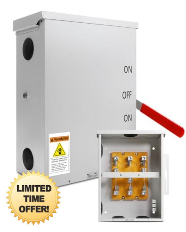 200 Amp Transfer Switch