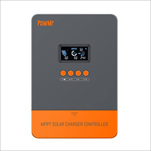 LCD Display Adjustable for LiFePO4/Lead Acid/Gel/Flooded/Lithium Batteries