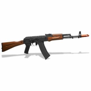 Gel Splat Blaster AK74 with Metal Gearset and 11.1V Rechargeable Battery - Improved by EMERBU - for Ages 15+