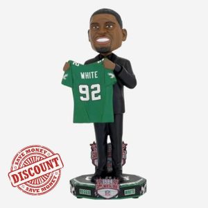 Reggie White Philadelphia Eagles 1984 Draft Pick Bobblehead NFL Football